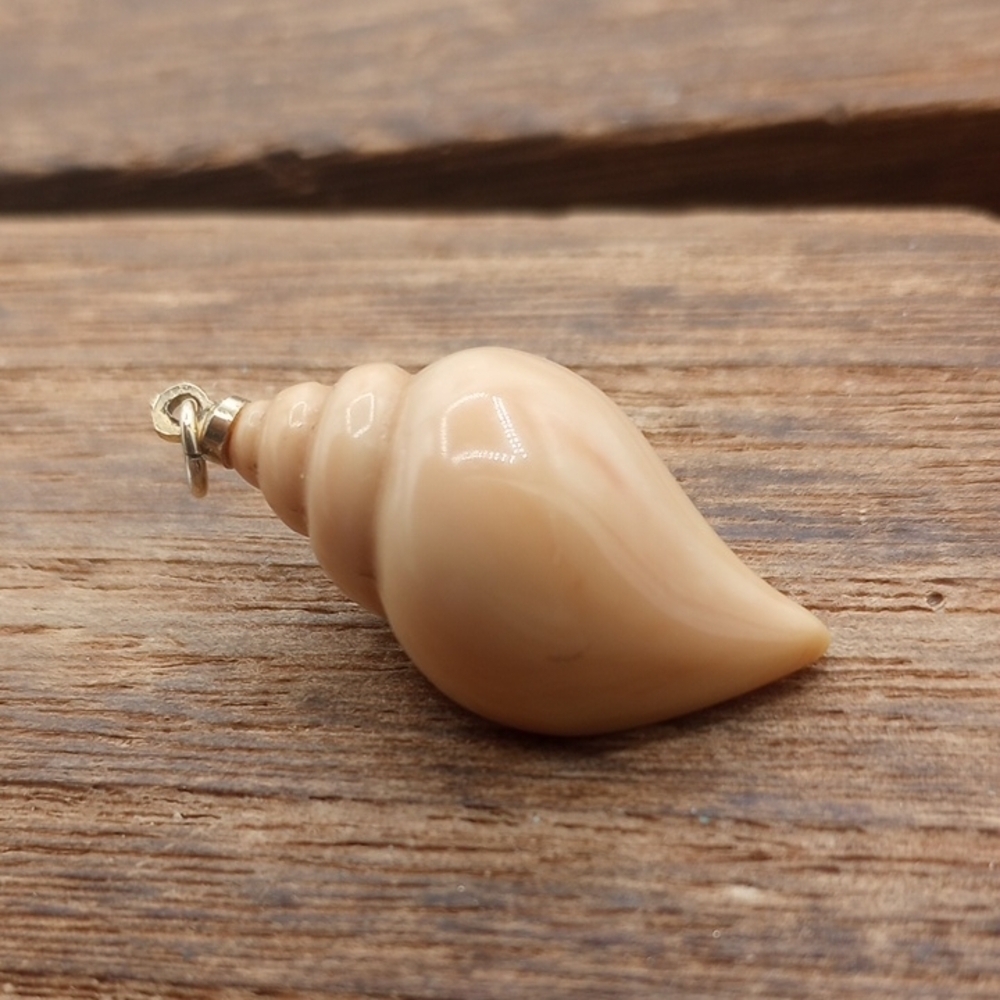 Caramel Shell Pendant P243